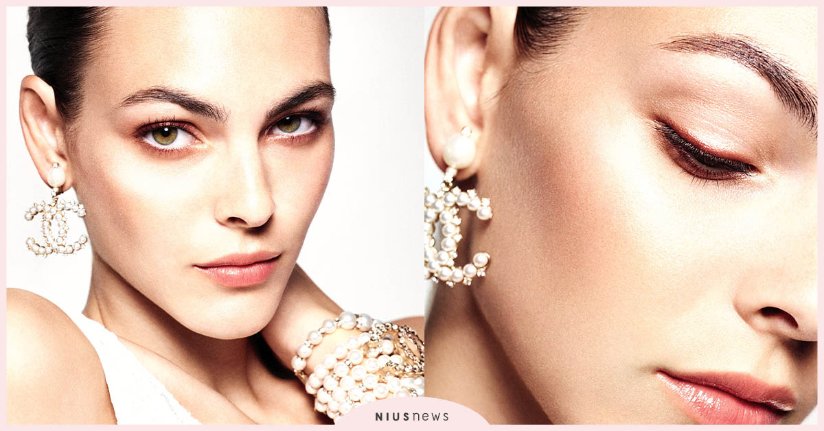 2021香奈兒珍珠光感限量彩妝系列，粉白光澤展現香奈兒經典風格。 香奈兒、CHANEL、珍珠光感、彩妝、眼影