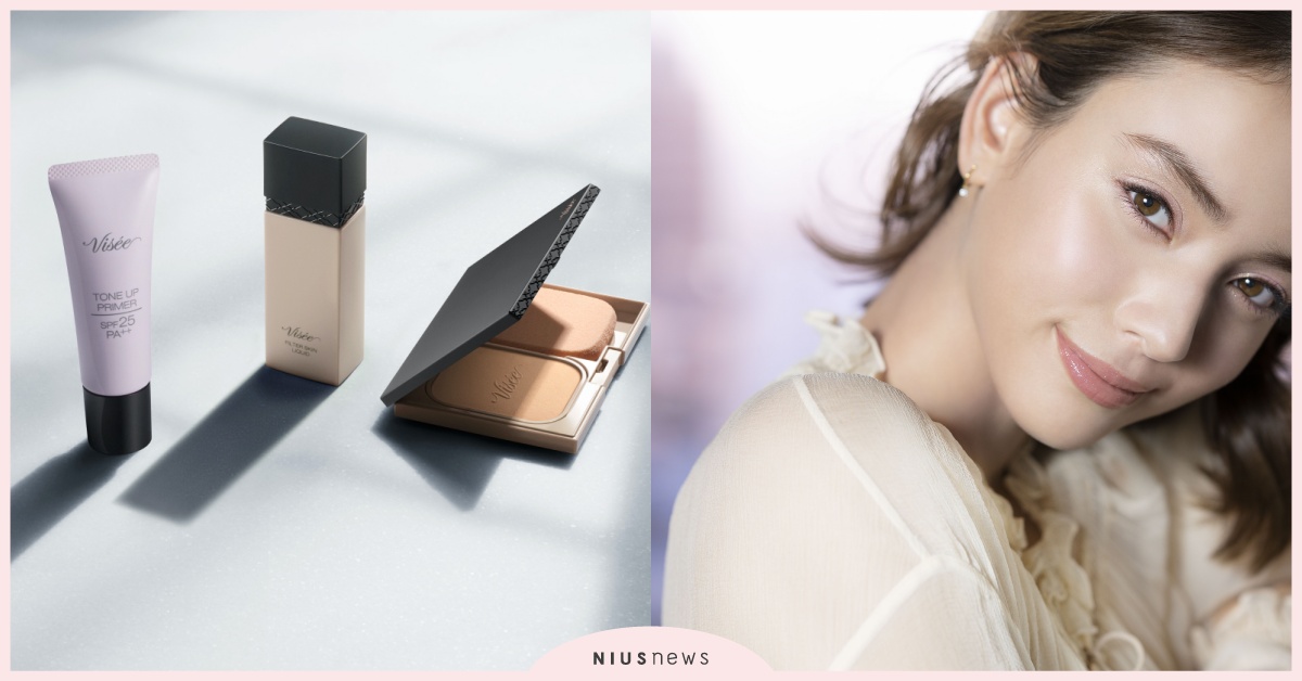 時下最夯口罩妝容的秘密武器，Visée2021春妝的甜美誘惑，完美裸肌襯托閃耀雙眸 visee、春裝、甜美妝容