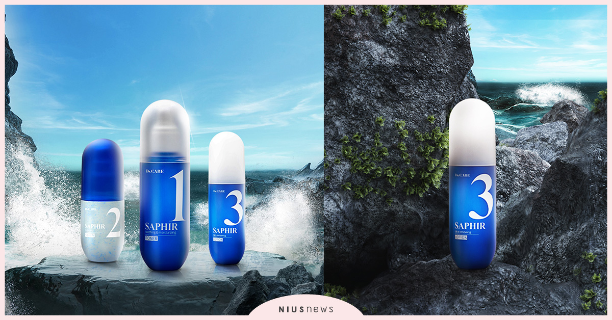 來自深海的女神肌密！Dr. CARE超越燈泡肌的寶石光澤，閃耀專屬美顏！ Dr. CARE、燈泡肌、水嫩、提亮、淡斑