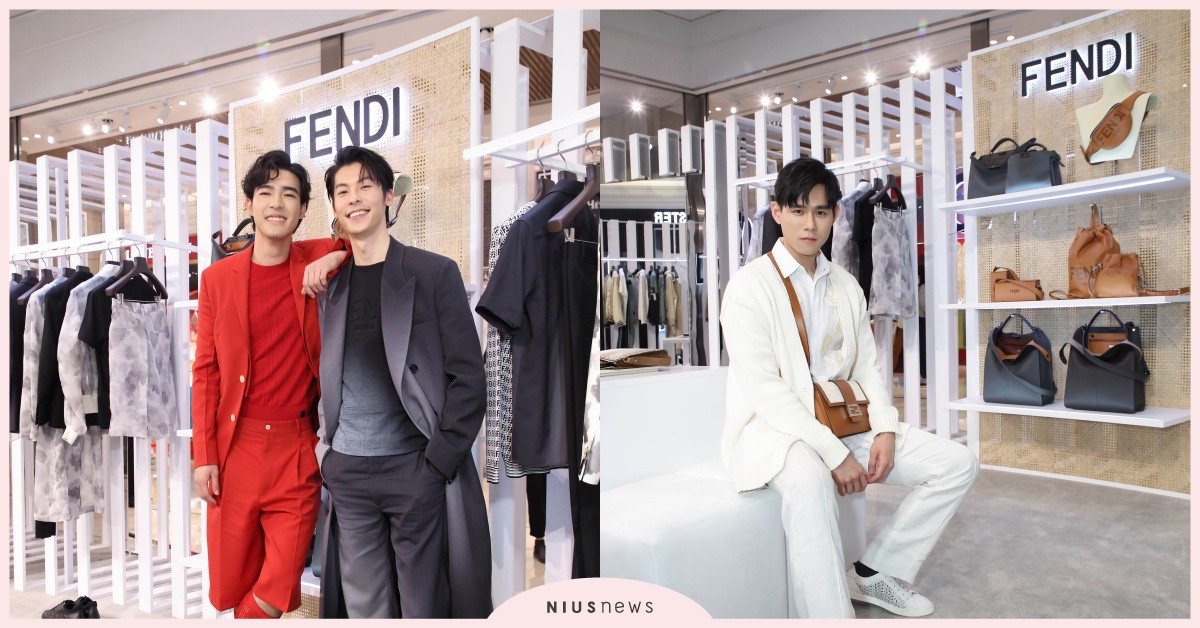 FENDI微風南山男裝快閃店盛大開幕，展示最新春夏21男裝系列新品！ FENDI、快閃店、春夏、男裝、許光漢