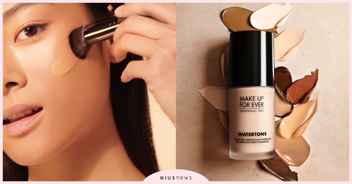 自在展現最美原力， 真我無畏！MAKE UP FOR EVER【水肌光粉底液】系列共10色  水肌光粉底液、抗水、流汗、掉粉、脫妝、環保