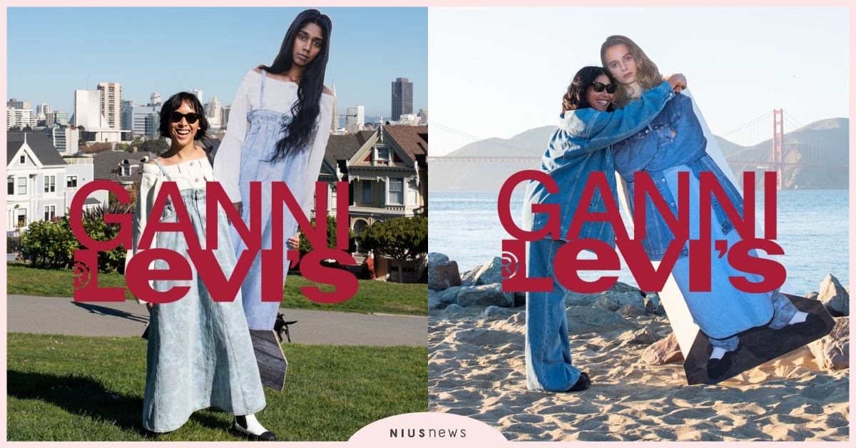 LEVI’S與GANNI再度攜手設計聯名丹寧系列，引領創新時尚思維 Levi's、丹寧、聯名