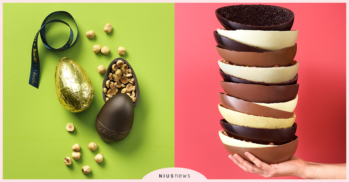 敲可愛！敲開Venchi復活節巧克力蛋，讓你的味蕾醒在春日！ Venchi、復活節巧克力蛋、巧克力、復活節