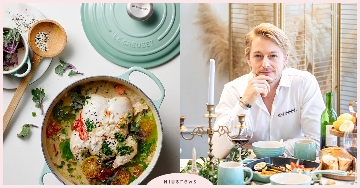 LE CREUSET快樂悠然綠的香料盛宴！法比歐攜手與你共創幸福的溫度 LECREUSET、快樂悠然綠、法比歐、廚具
