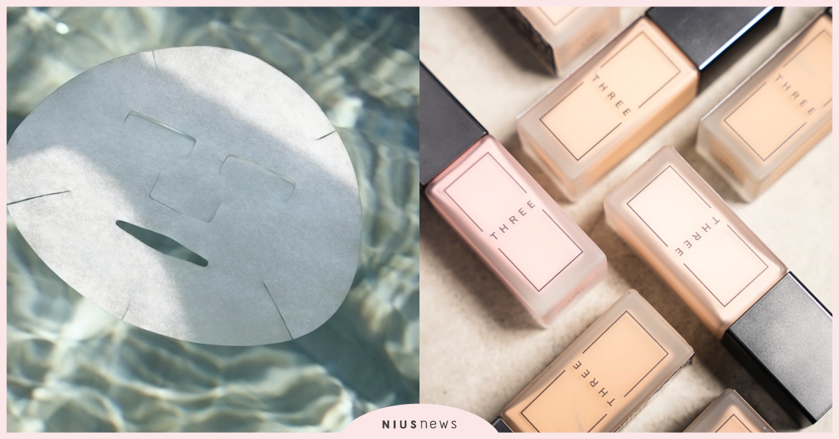 來自櫻花的爛漫邀請，  神情綻放無盡的愛，2021THREE新品上市 THREE、2021新品、櫻花、彩妝