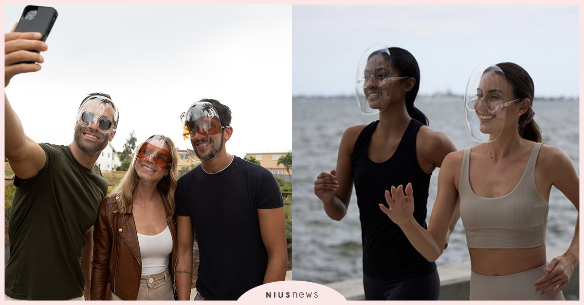 BREEZEONLINE獨家引進透明面罩！全防護鏡架式時尚面罩限量預購中 面罩、透明面罩、BREEZEONLINE