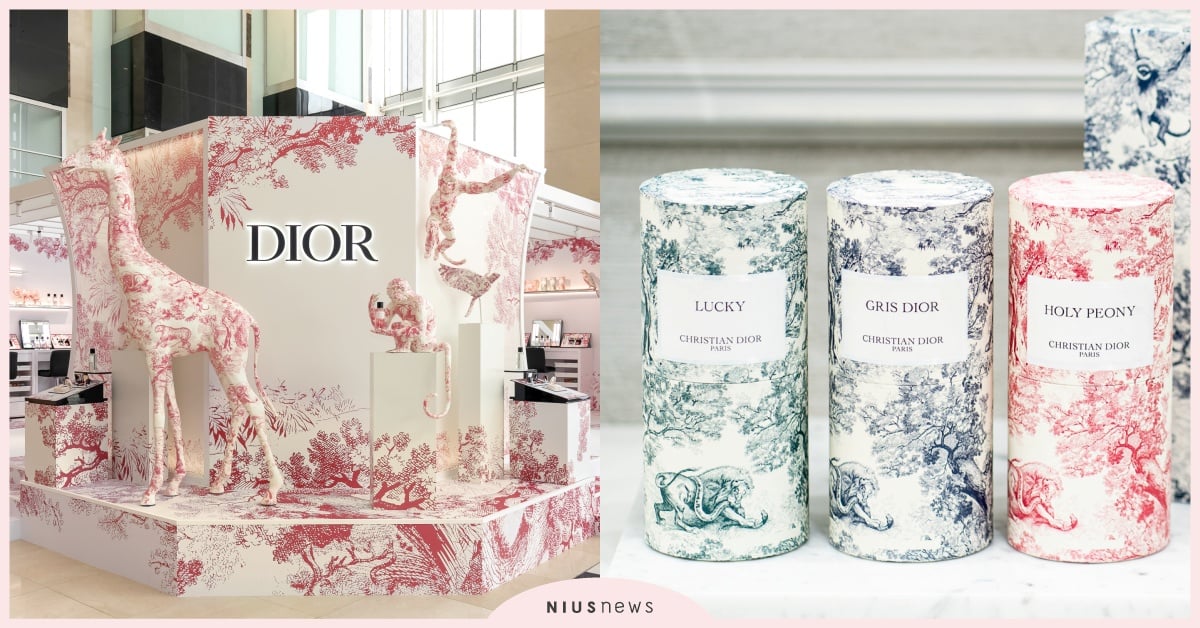Dior香氛世家度假限量快閃店，提供限量版香氛、絲巾、彩妝、保養一站式體驗 迪奧、香氛、Dior