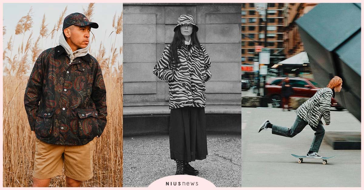 英國Barbour x 美國Noah聯乘第二彈，粉絲再搶一波！斑馬紋、變形蟲印花時尚耍酷  Barbour、Noah、時尚、潮牌
