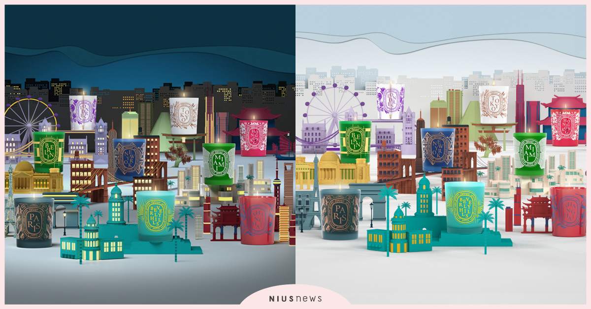 DIPTYQUE9款限定蠟燭快閃台灣，4/15－4/25限量販售！ DIPTYQUE、微風信義、限定蠟燭、城市、香氛