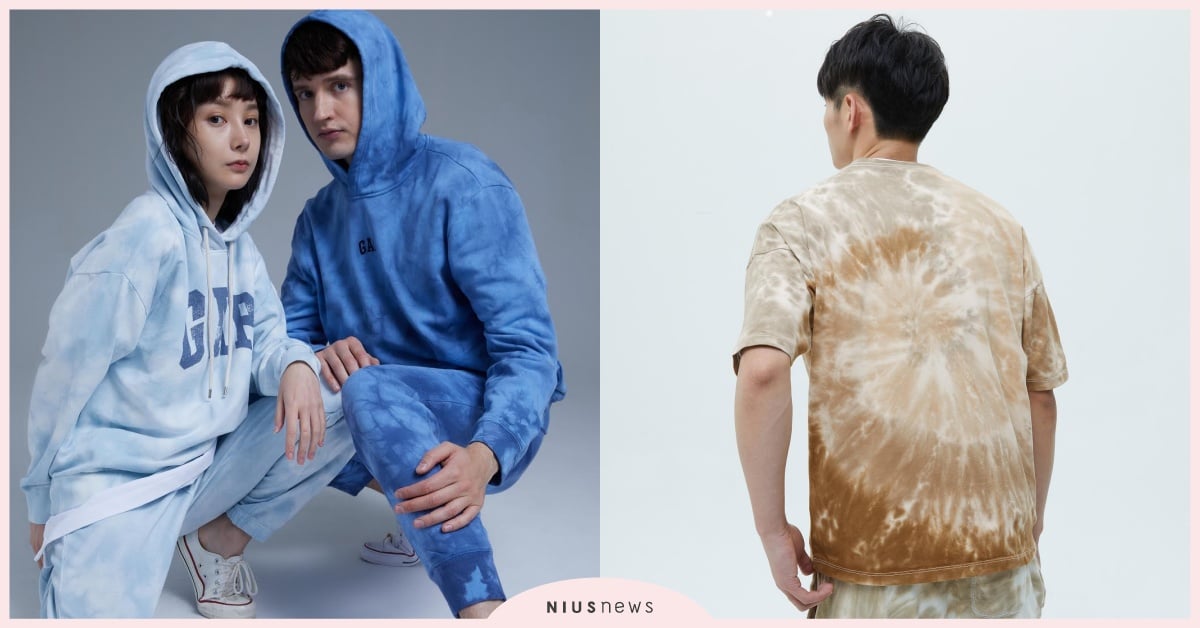 春夏穿搭靠紮染添色！Gap「紮染小分隊」現正熱賣 Gap、紮染小分隊、法式圈織