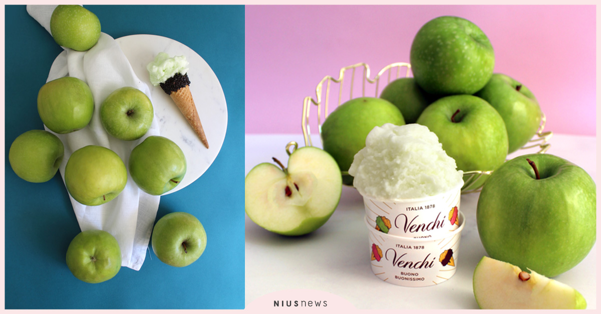 搶先全球吃起來！Venchi台北首發Gelato最新夏日配方「青蘋果樂園」 青蘋果、夏天、配方、青蘋果樂園、覆盆莓、太妃糖