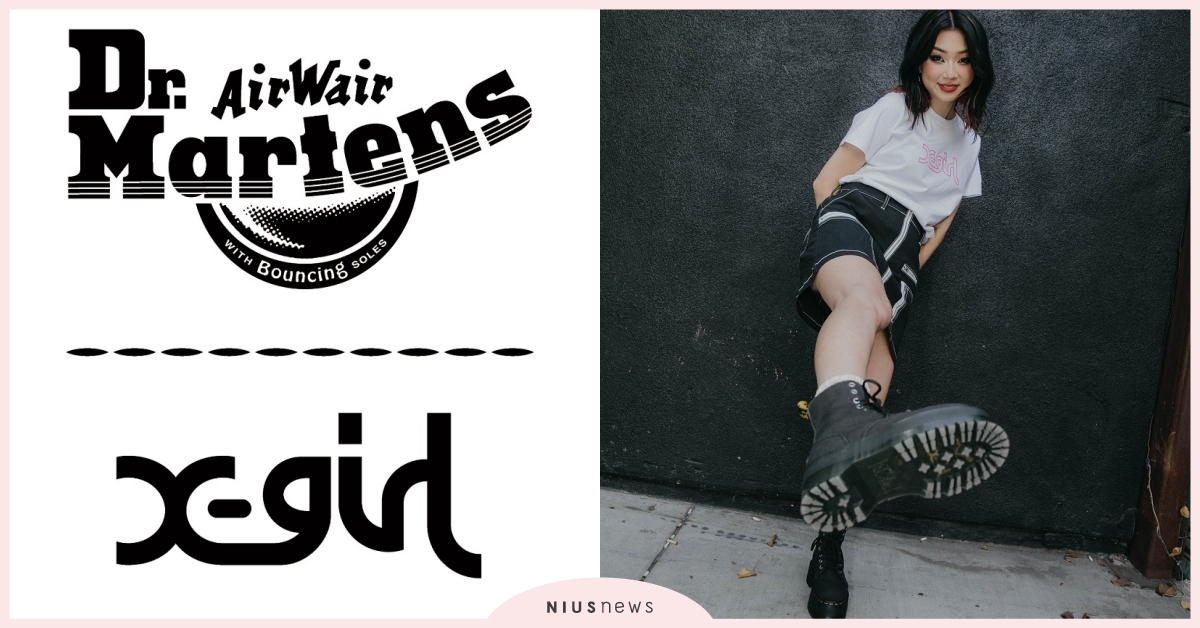 Dr. Martens x X-girl聯名第二彈再釋出內斂有型的超”厚”馬汀靴！ Dr.Martens、馬汀靴、鞋子