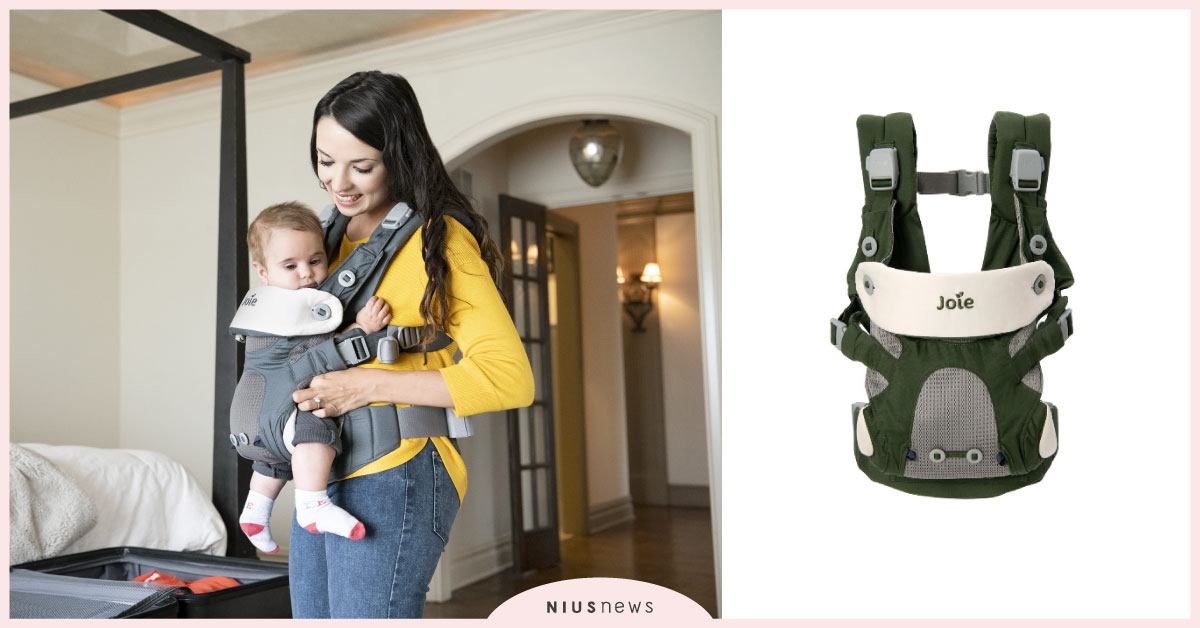 還給爸媽雙手完全自由！英國育兒領導品牌Joie四合一嬰兒揹帶創熱賣佳績 育嬰、新手爸媽、嬰兒揹帶