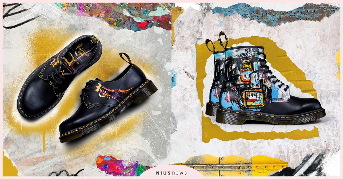 Basquiat神級塗鴉化身Dr. Martens完美外衣，延續經典街頭文化傳奇！ Basquiat、SHOEX、Dr.Martens、馬汀靴、街頭文化