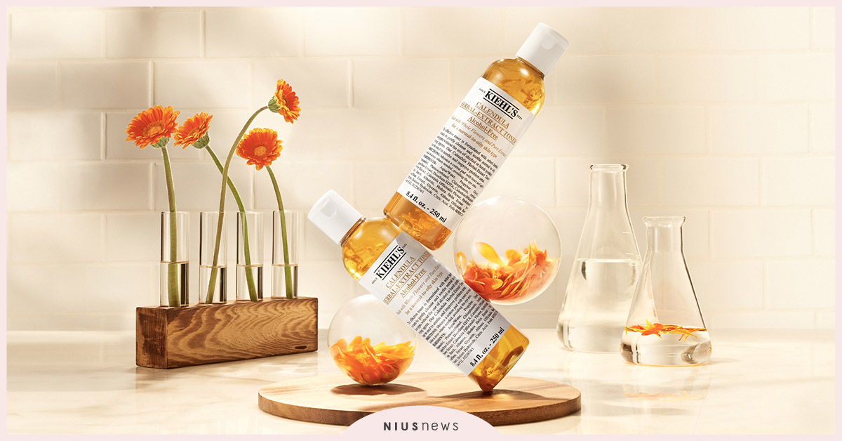 Kiehl’s神奇金盞花再發威，修護神水重磅登場！ 金盞花化妝水、化妝水、明星商品