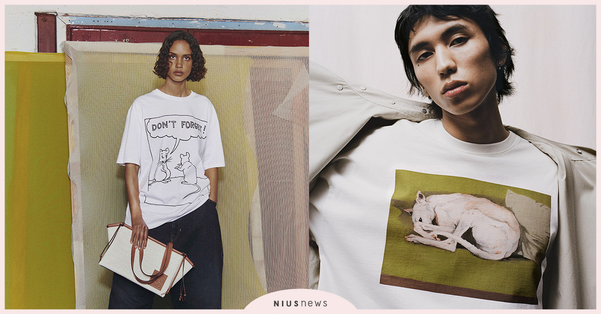 LOEWE 2021秋冬藝術玩味Joe Brainard系列商品推薦 拼貼創作、印花、提花