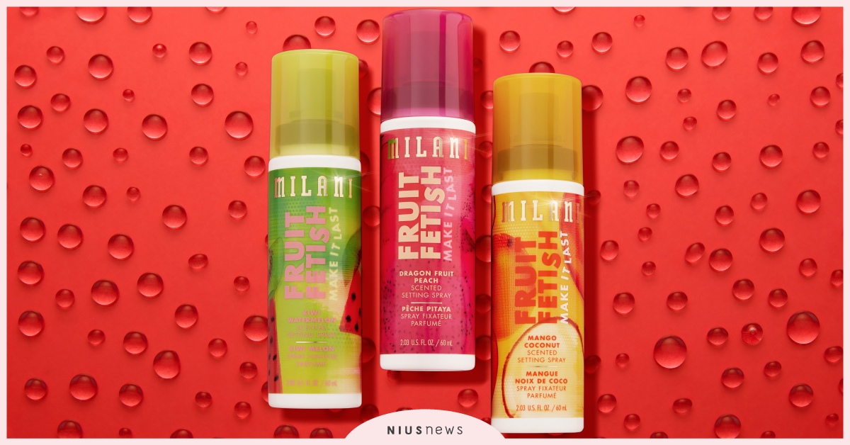 Milani「繽紛果漾長效持久定妝噴霧」 清爽消暑、盛夏限量上市 Milani、繽紛果漾長效持久定妝噴霧、 清爽、夏天
