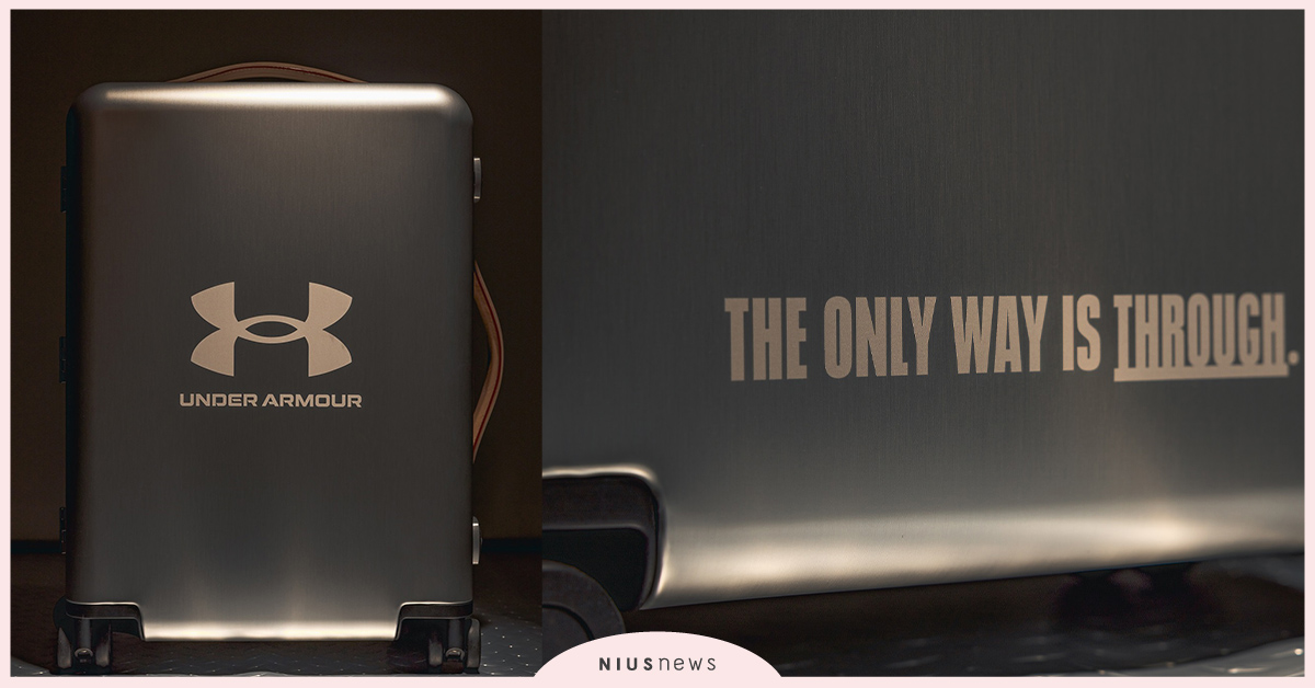 UNDER ARMOUR重磅打造「Team UA專屬應援行李箱」給予滿滿力量！ UnderArmour、TeamUA、行李箱、科技裝備、運動員