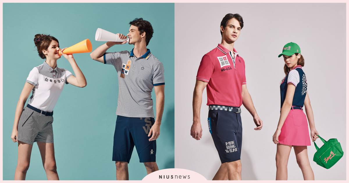 Munsingwear野餐系列服裝，陪你爭戰高爾夫球場 服裝、流行、運動