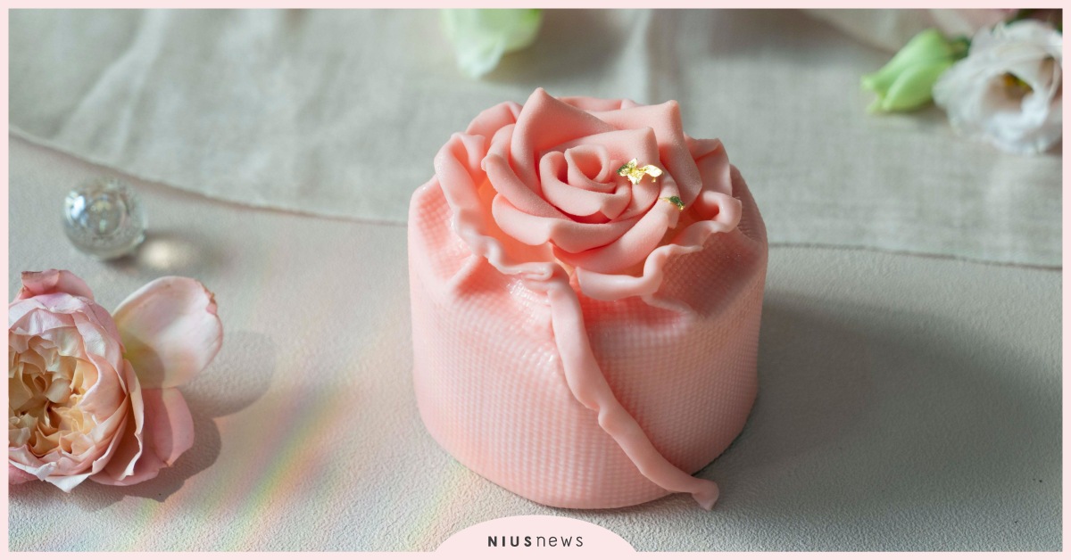 七夕「粉」浪漫！高顏值蛋糕BAC「夏戀。微醺玫瑰」唯美登場 七夕、BAC訂製蛋糕、玫瑰蛋糕、 