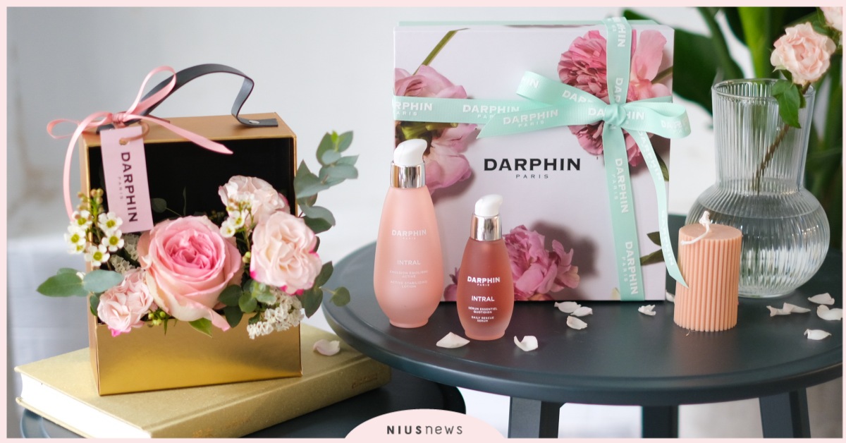 DARPHIN限量法式包裝，七夕鮮花禮盒貼心送到家 DARPHIN、 法式七夕、鮮花禮盒