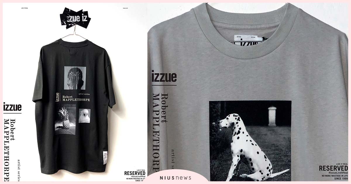  izzue x Robert Mapplethorpe聯乘T恤系列，8月6日正式發售，向先鋒致敬！ 聯名、izzue、時尚