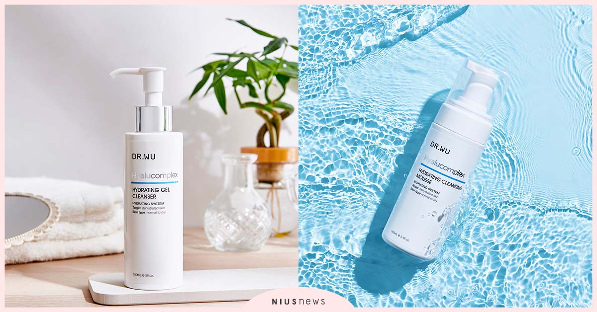 夏日高溫熱浪來襲！DR.WU玻尿酸兩大洗卸新品，極淨溫和上市  DR.WU、彩妝、卸妝、潔顏