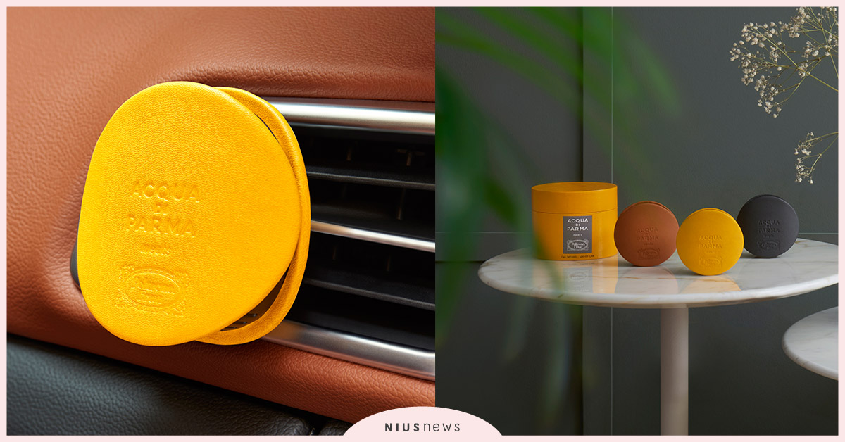 Acqua di Parma聯名義大利品牌POLTRONA FRAU，首款車用擴香，打造美學感官雙體驗！ 擴香、香氛、生活