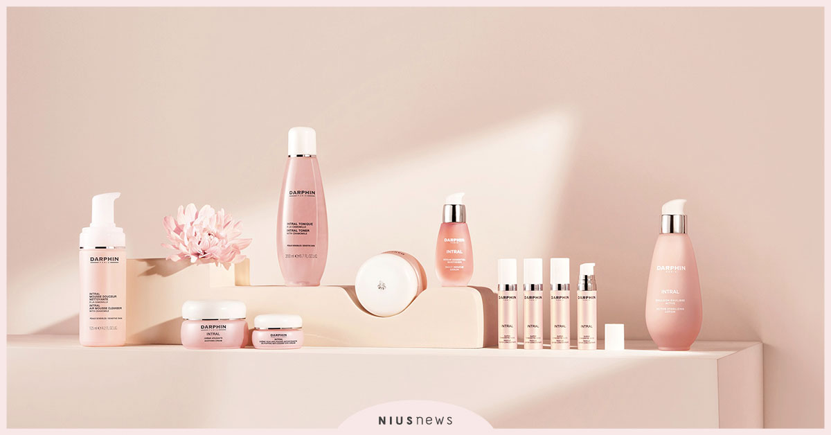 DARPHIN白裡透紅光潤護理，給自己的美好保養儀式！體驗再贈獨家法式時尚口罩鏈 DARPHIN、保養、全效舒緩健康乳、小粉紅健康乳