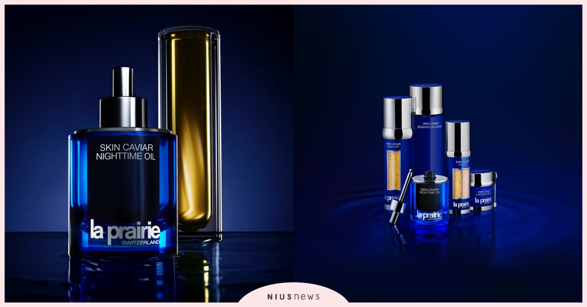 La Prairie魚子鈷藍之夜，夜間緊緻精華油，奢華上市！ La Prairie、魚子、精華油、奢華、上市