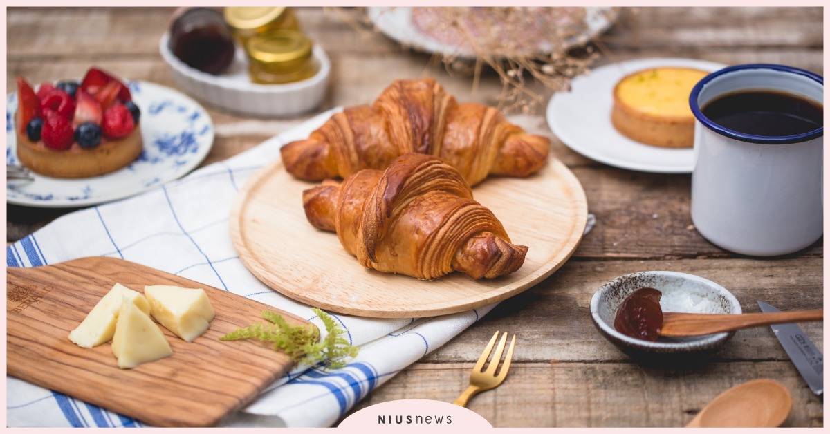 可頌控衝了！期間限定神級單品：煙波早堂聯手可頌名店推台法融合早餐 可頌、煙波、台法早午餐、神級單品