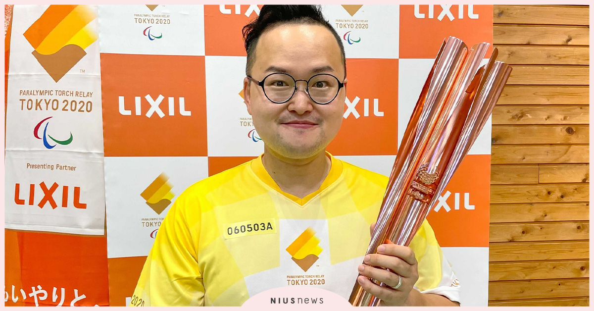 東京帕運正式開幕，台灣在日YouTuber阿倫任聖火傳遞員成台灣之光！ 東京帕運、YouTuber、阿倫、聖火傳遞員、台灣之光