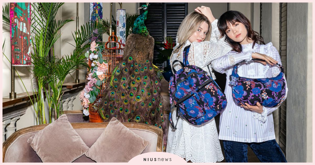 KiplingＸANNA SUI聯名系列：蝶舞翩翩挺勇敢追夢的心！ KiplingＸANNA SUI、Kipling、ANNA SUI、時尚包包、時裝週、聯名包款、IG濾鏡