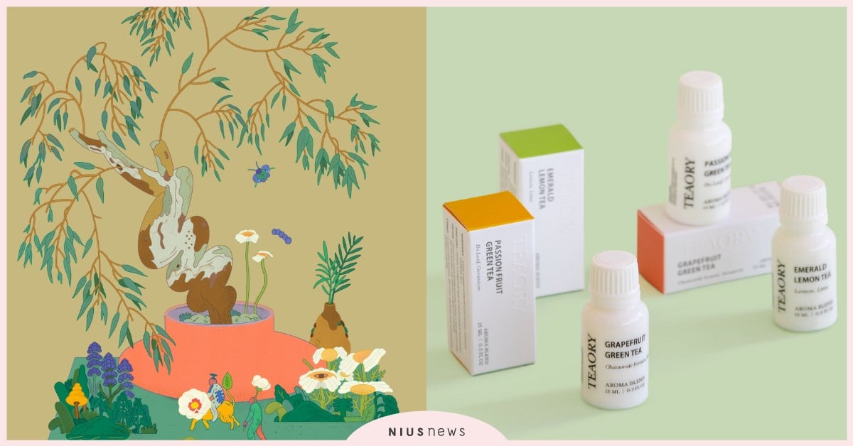 把植物香氣畫進6座絕美盆景！插畫家川貝母打造「伊聖詩20週年」主視覺 酵素、植物、插畫