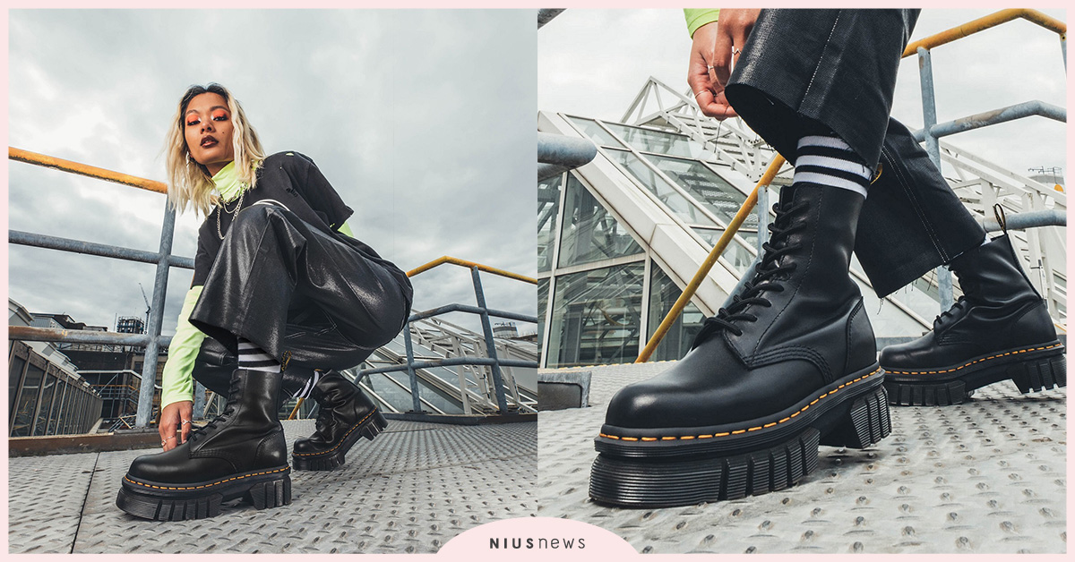 厚底風尚再進化，Dr.Martens 2021超吸睛厚底馬汀靴陪你帥出新高度！ 馬汀鞋、馬汀、新品、高筒、靴子