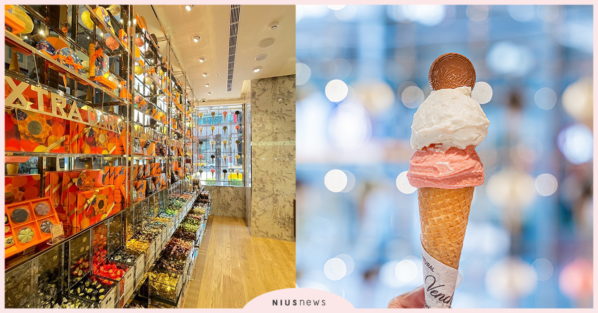 Venchi第二間專賣店進駐中山區，經典Gelato冰淇淋牆成朝聖打卡熱區 Venchi、Gelato冰淇淋、中山、打卡熱區、網美