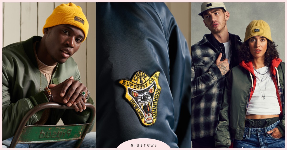 SUPERDRY冒險魂全新秋冬服飾回歸！飛行外套、百搭帽T，不敗造型注入流行趨勢 SUPERDRY、服飾、秋冬