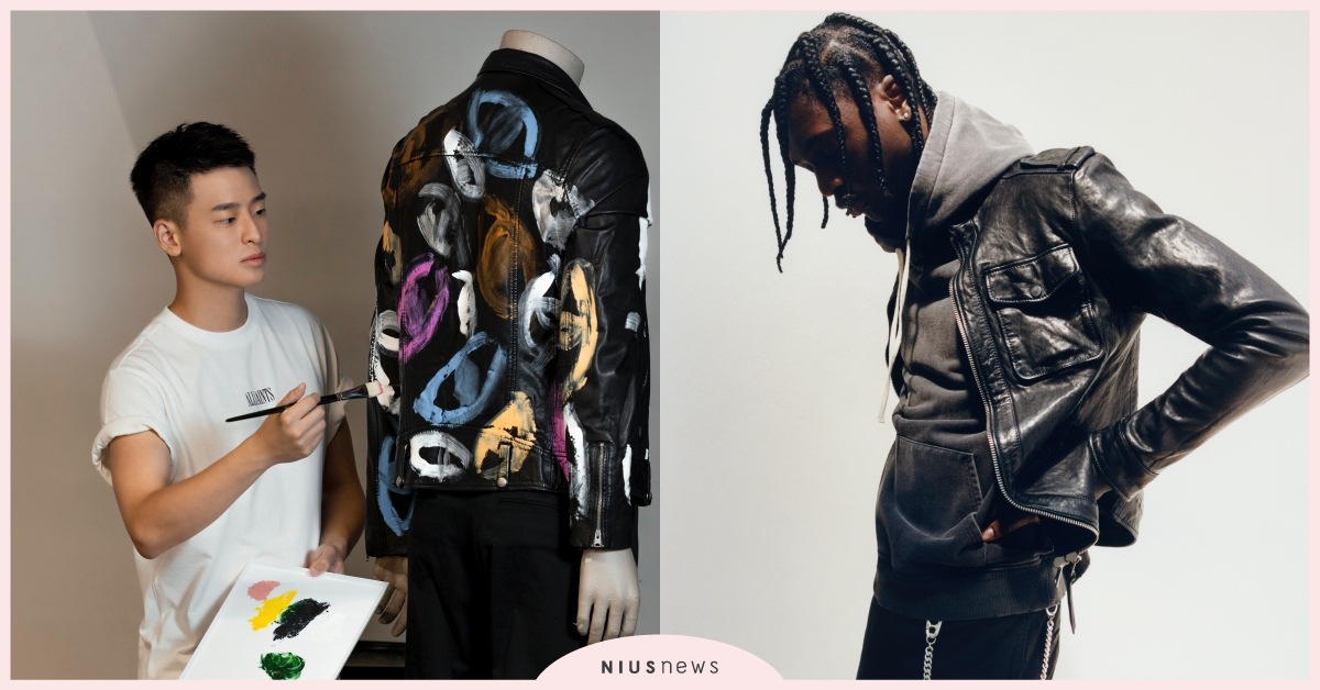 ALLSAINTS推出彩繪皮衣慈善義賣，與當代藝術家周世雄跨界合作！ ALLSAINTS、彩繪皮衣、慈善、周世雄