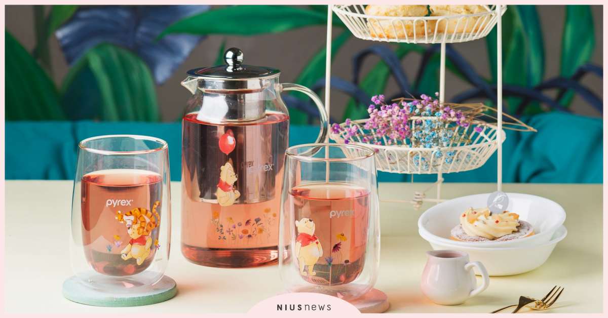 午茶萌起來！康寧餐具「小熊維尼」系列產品再出擊，限時預購中 康寧餐具、小熊維尼、下午茶