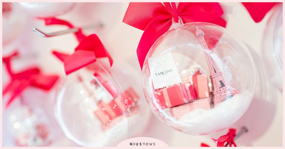 2021蘭蔻法式聖誕禮盒限定包裝、巴黎聖誕限定彩妝，獻上融心祝福！ 蘭蔻、LANCOME、美妝、聖誕、彩妝