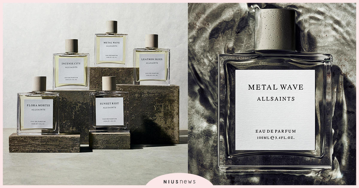 ALLSAINTS同名中性淡香精系列11月10日上市！並於全台盧亞專櫃＆AllSaints專櫃正式開賣 淡香精、ALLSAINTS、香氛