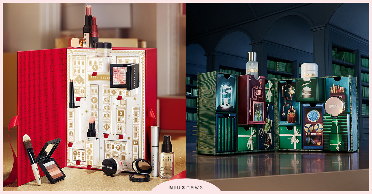 新光三越推出全台最夢幻耶誕倒數日曆及跨界聯名美妝香氛，現在入手超值得！ 耶誕倒數日曆、耶誕限定款、跨界聯名款美妝、精品聯名香氛