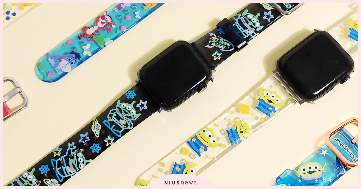 Hong Man「迪士尼系列Apple Watch PVC果凍透明錶帶」交換禮物也要可愛爆棚！ HongMan、迪士尼、AppleWatch、透明錶帶、聖誕節
