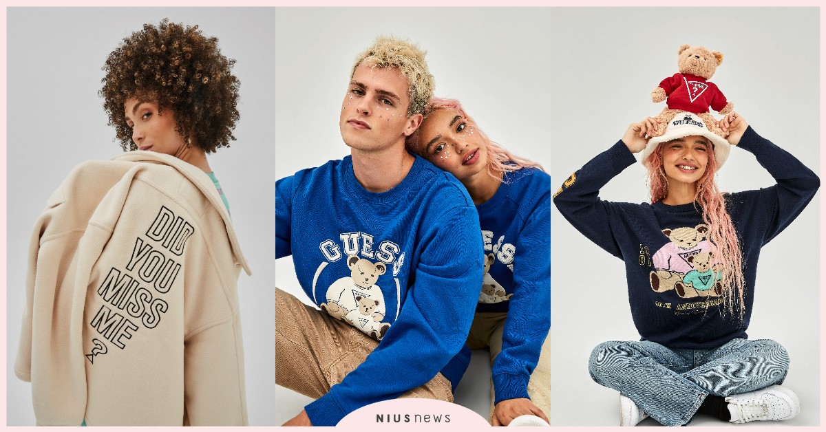 GUESS Originals FW21秋冬系列經典回歸！滿額享電繡服務 GUESS、時尚、服裝