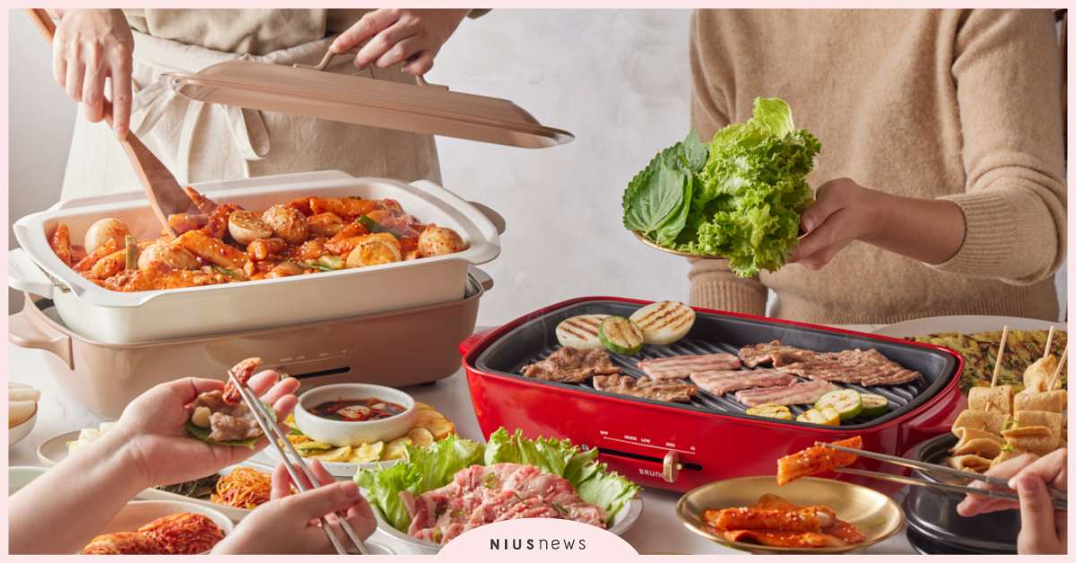 BRUNO歡聚款大電烤盤新登場！日本高人氣復刻版奶茶色首度引進台灣 BRUNO、電烤盤、火鍋