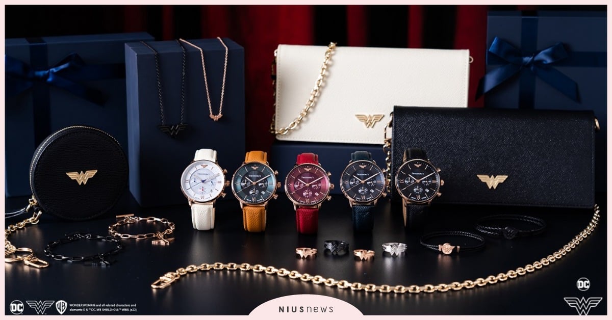 神力女超人來了！希奧朵拉攜手DC，推出全新系列商品人氣商品太陽能手錶 希奧朵拉、DC、太陽能手錶、神力女超人
