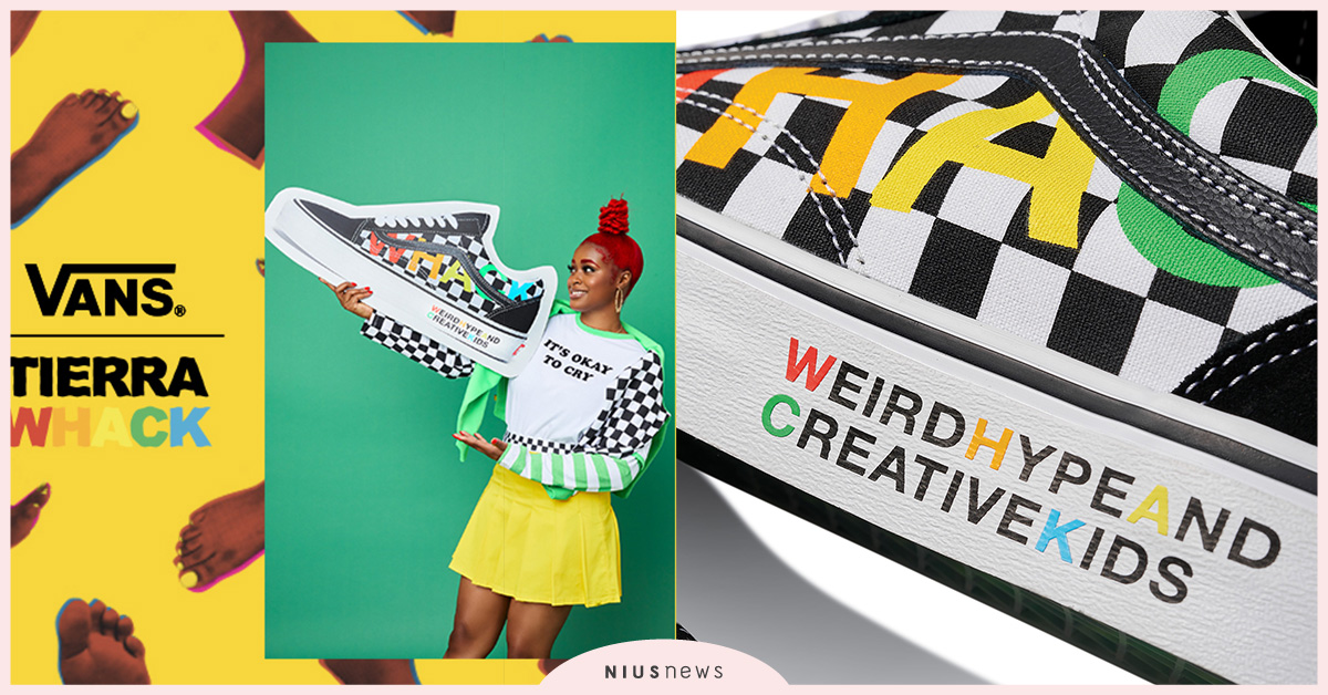 VANS細探饒舌歌手TIERRA WHACK，推出鞋履服飾系列表達創意理念 VANS、TIERRA WHACK、Whack系列、新品