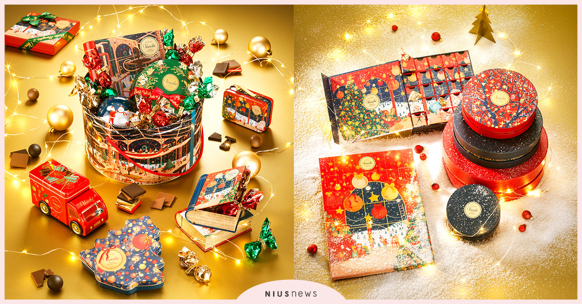 Venchi聖誕禮盒藏百年風味，義式浪漫點亮歲末佳節！ Venchi、聖誕禮盒、巧克力