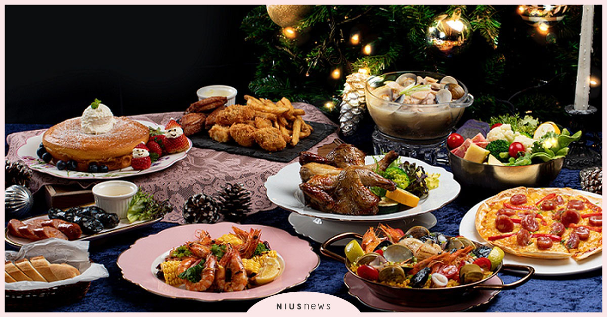 微兜petit doux粉紅聖誕迎新三部曲開跑！精選餐點天天請客招待！ 微兜petit doux、聖誕、草莓瓦帕鬆餅、金色三麥、絲綢女王拿鐵