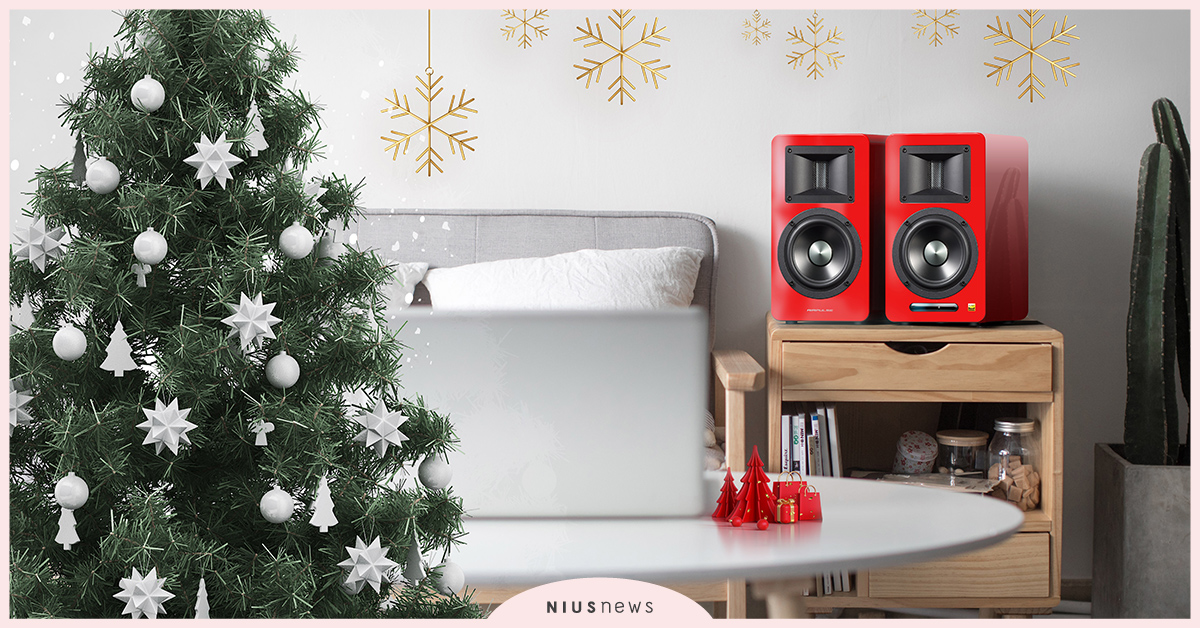 聖誕倒數預備！AIRPULSE夢幻紅配綠聖誕色，加碼「買音響送耳機」，絕對嗨翻天 Airpuls、音響、聖誕禮物、聖誕配色、聖誕節